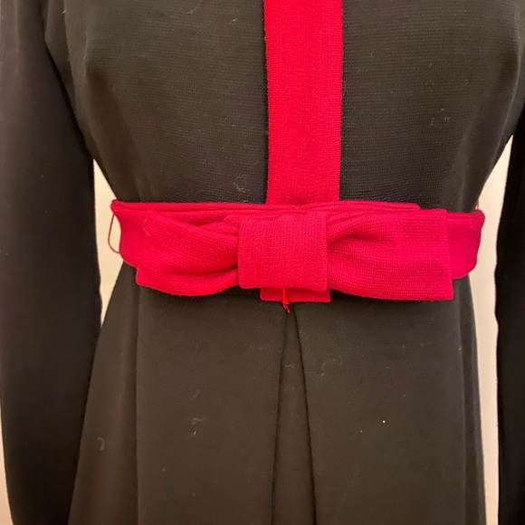 VINTAGE June Couture Wool Dress - Picture 7 of 7